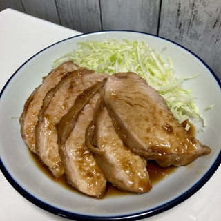 余ったすき焼きのたれで！鶏胸チャーシュー